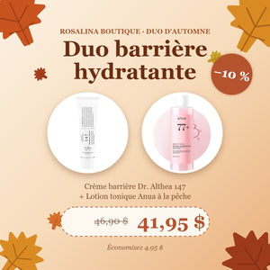 Duo barrière hydratante - Rosalinaboutique