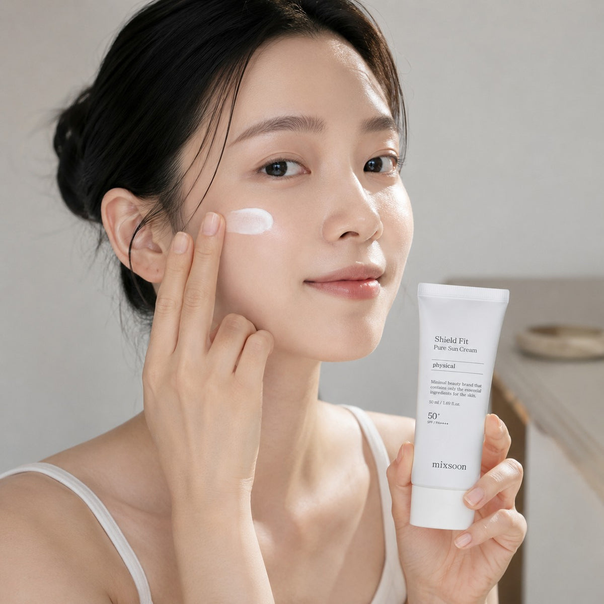 Mixsoon - crème solaire minérale Shield Fit Pure 50ml