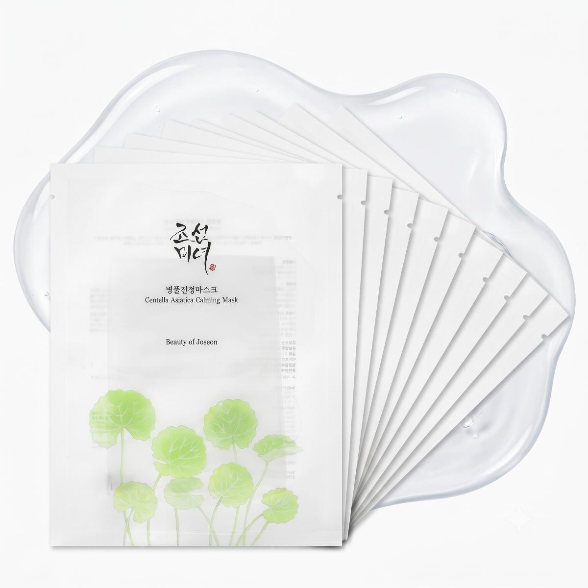 Beauty of Joseon - masque apaisant à la centella asiatica, 10 feuilles