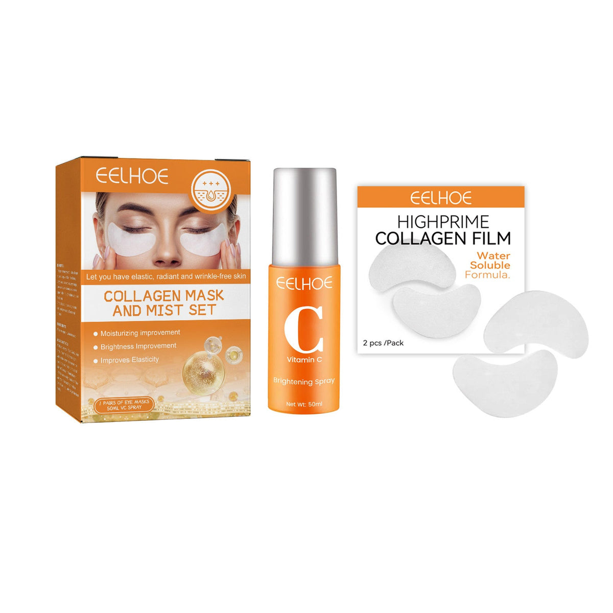 Eelhoe - kit de yeux au collagène anti - âge - Rosalinaboutique