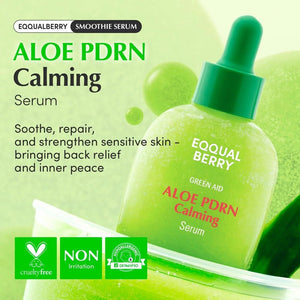 Eqqualberry - apaisant à l'aloès et au PDRN 30ml - Rosalinaboutique