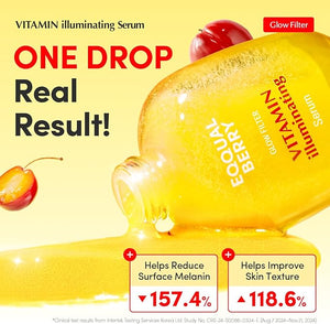 Eqqualberry - sérum illuminateur vitaminé 30ml - Rosalinaboutique