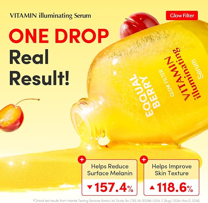 Eqqualberry - sérum illuminateur vitaminé 30ml - Rosalinaboutique