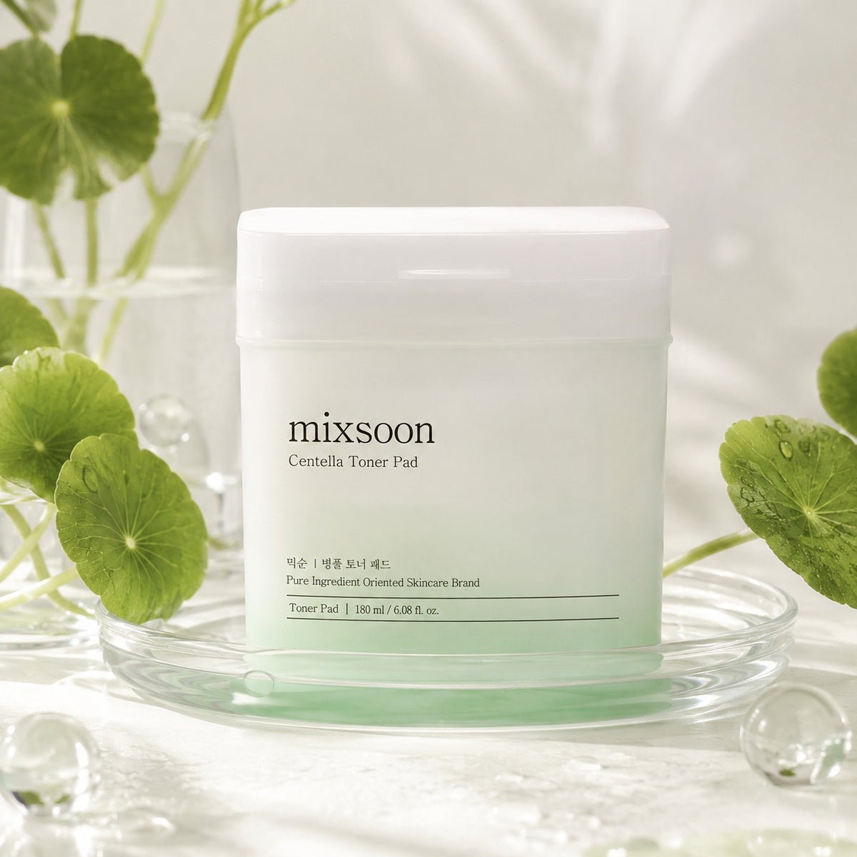 Mixsoon - tampons tonifiants à la centella, 120 tampons