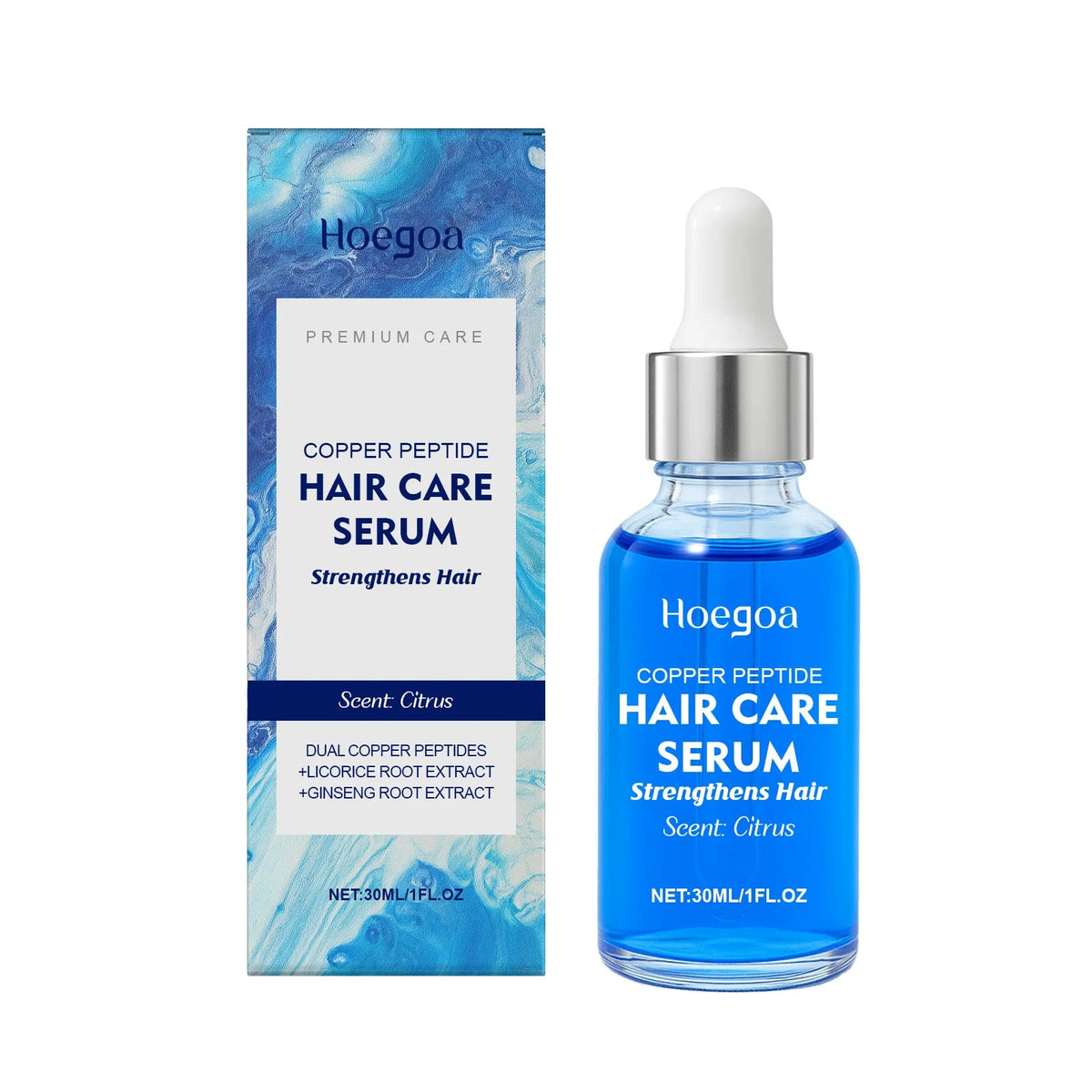 Hoegoa - sérum de croissance des cheveux - Rosalinaboutique