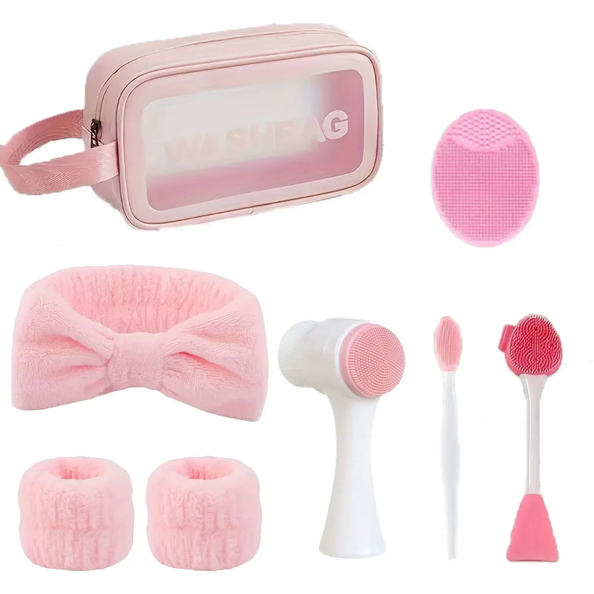Kit de beauté pour le visage 8 pièces pour un nettoyage en profondeur - Rosalinaboutique