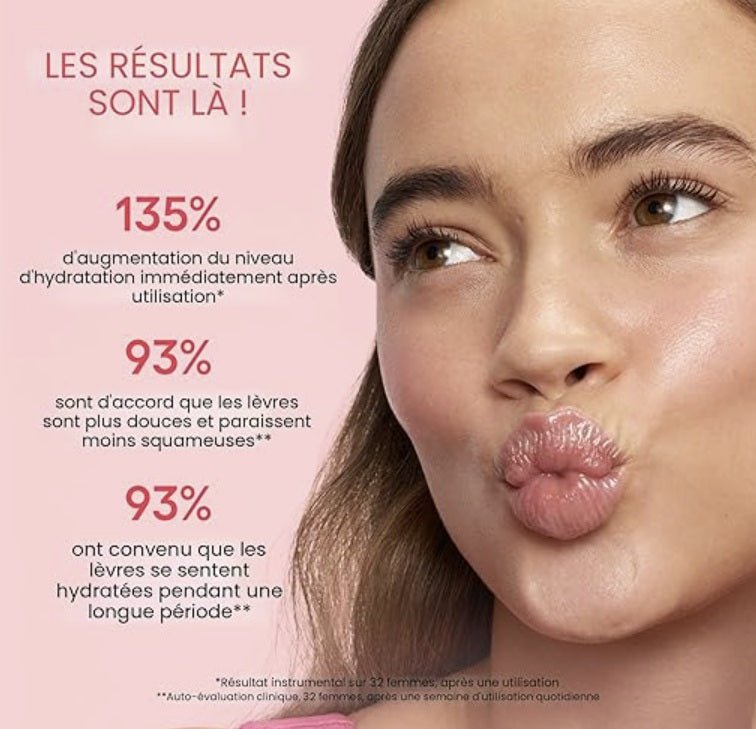 La Neige - masque de nuit pour les lèvres, soin hydratant intense pour les lèvres à la vitamine C - Rosalinaboutique