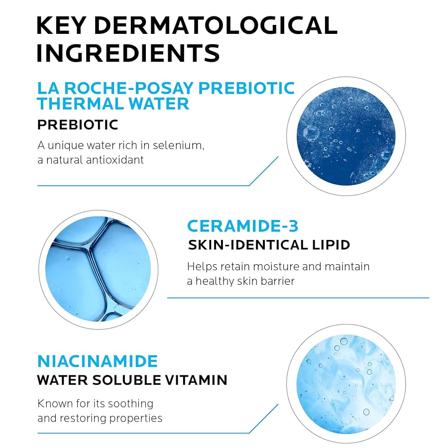 La Roche-Posay - crème hydratante visage double réparation Toleriane 100ml - Rosalinaboutique