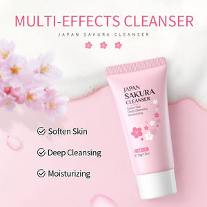 Laikou - japan sakura nettoyant pour visage 50g - Rosalinaboutique