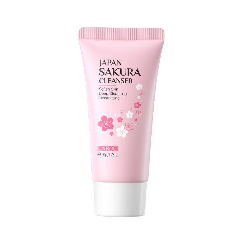 Laikou - japan sakura nettoyant pour visage 50g - Rosalinaboutique
