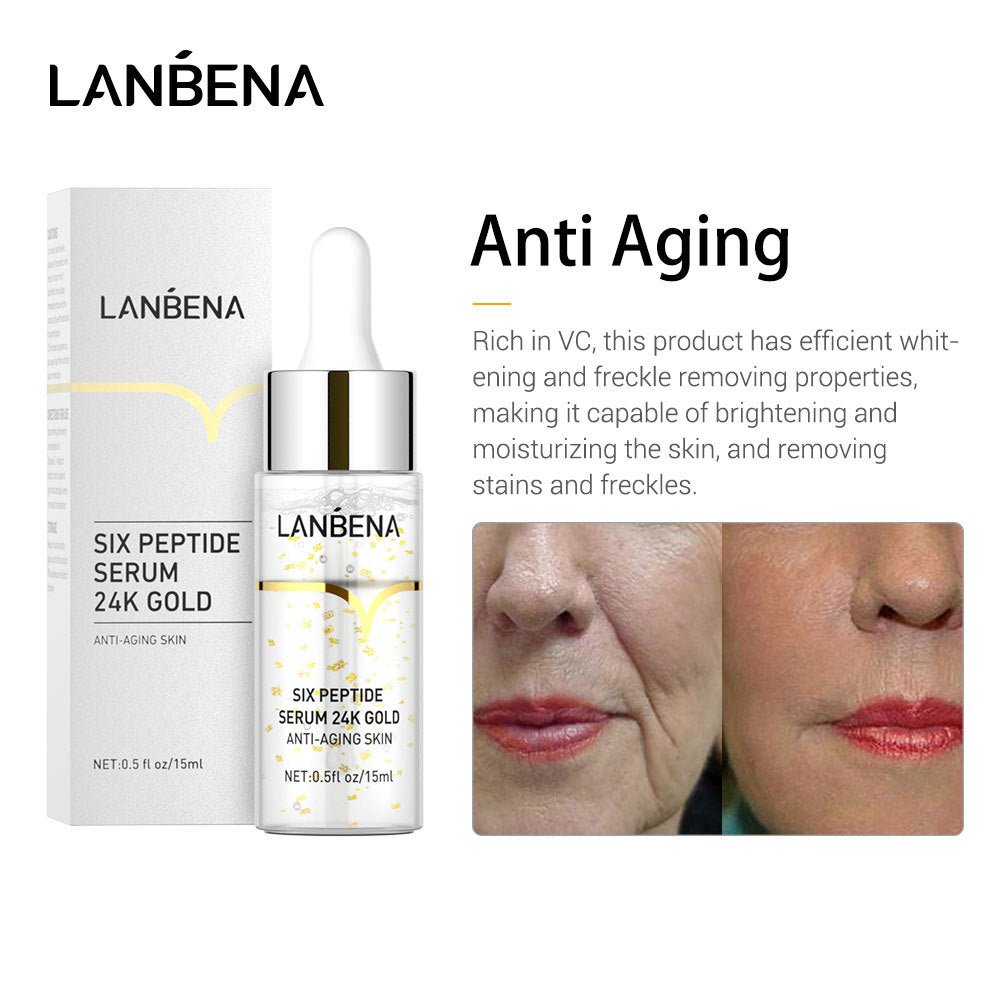 Lanbena - coffret de 3 sérums anti - âge - Rosalinaboutique