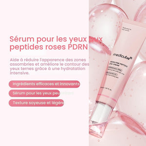 Medicube - Crème contour des yeux PDRN aux peptides roses 30ml - Rosalinaboutique