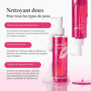 Medicube - gel nettoyant hydratant PDRN 200ml - Rosalinaboutique