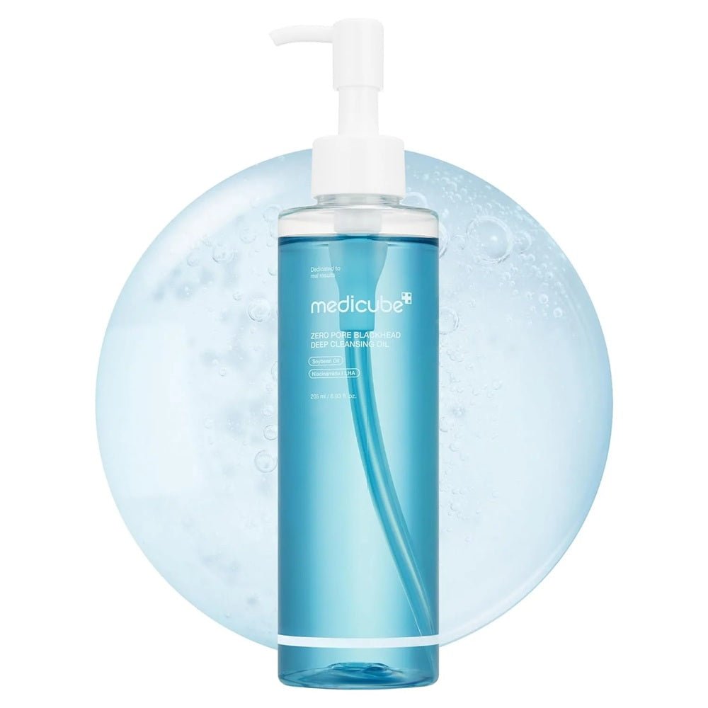 Medicube - Huile nettoyante en profondeur Zero Pore Blackhead 205 ml - Rosalinaboutique