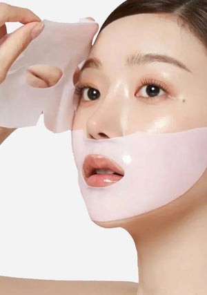 Medicube - masque en gel de collagène rose à l'ADN de saumon 4 unités - Rosalinaboutique
