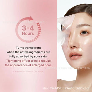 Medicube - masque en gel de collagène rose à l'ADN de saumon 4 unités - Rosalinaboutique