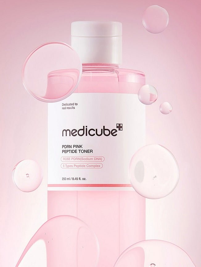 Medicube - pdrn pink cica peptide toner 250ml - Rosalinaboutique