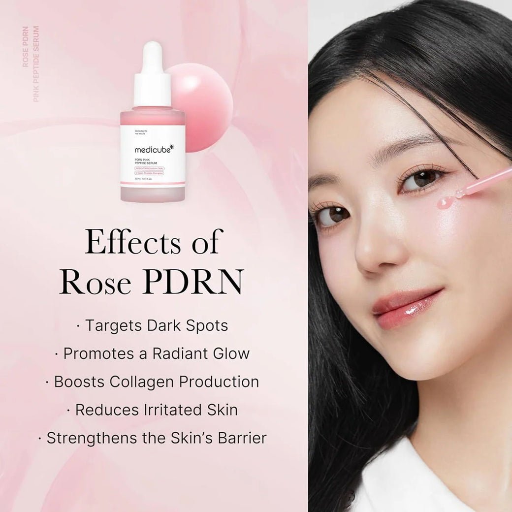 Medicube - PDRN pink peptide sérum hydratant et raffermissant - Rosalinaboutique