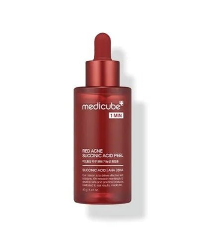 Medicube - red acne succinic acid peel 40ml - Rosalinaboutique