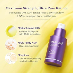 Medicube - sérum booster rétinol nmn 1.9% 30ml - Rosalinaboutique