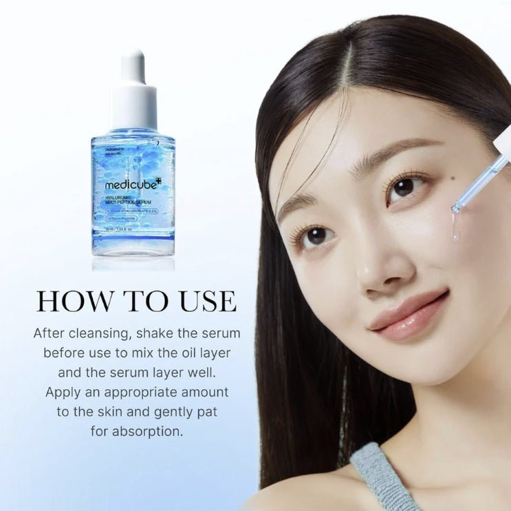 Medicube - sérum multi - peptide hyaluronique 30ml - Rosalinaboutique