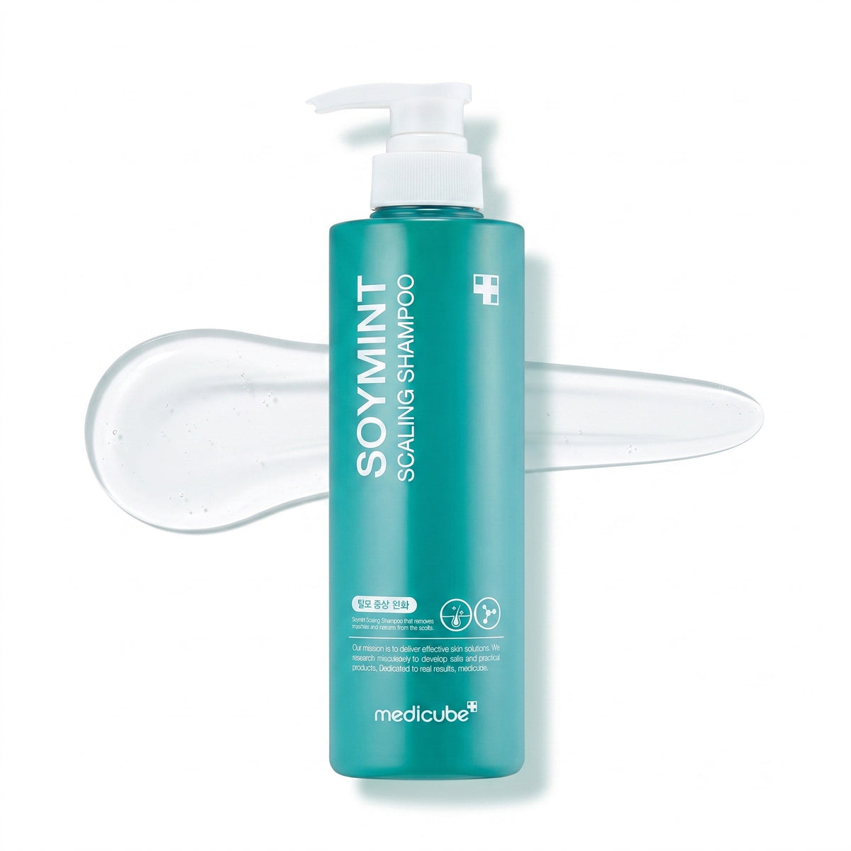 Medicube - shampoing anti-calcaire Soymint 490ml - Rosalinaboutique