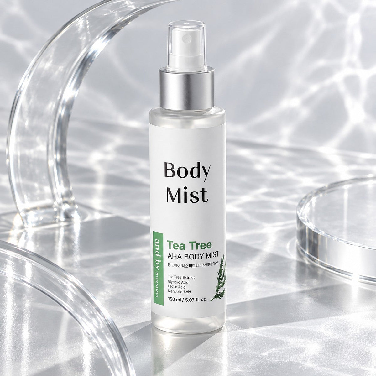 Mixsoon - brume pour le corps tea tree AHA 150ml - Rosalinaboutique