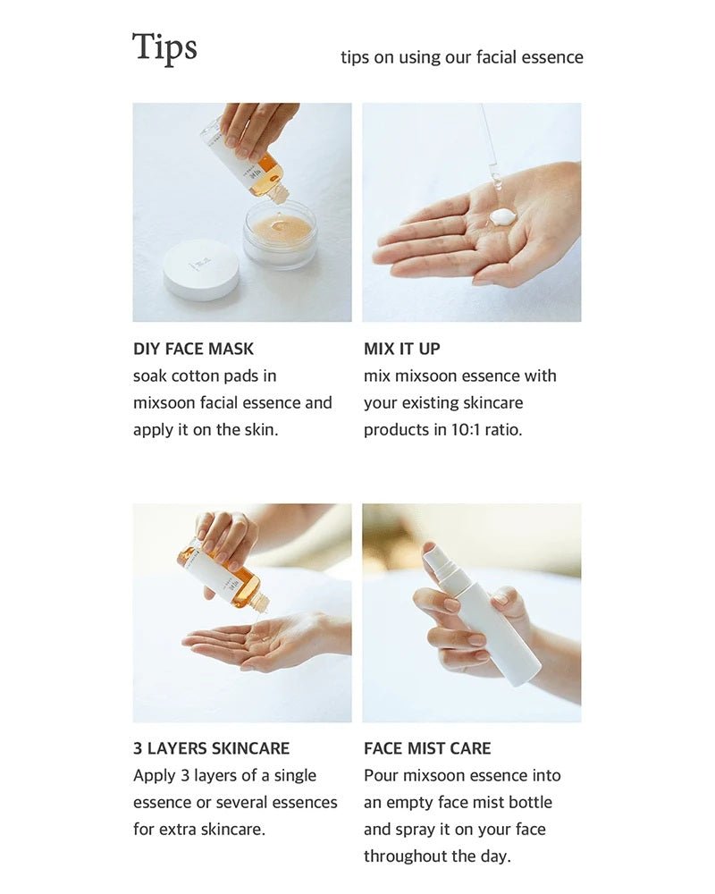 Mixsoon - essence de centella asiatica de Soondy 100ml - Rosalinaboutique