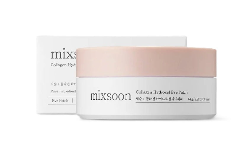Mixsoon - patchs pour les yeux en hydrogel de collagène (30 paires) - Rosalinaboutique