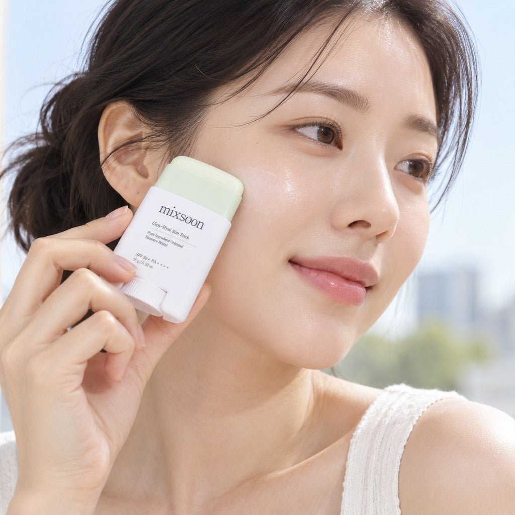 Mixsoon - stick solaire Cica-Hyal 15g - Rosalinaboutique