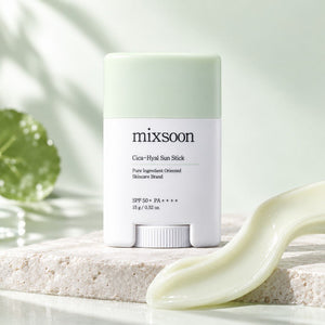 Mixsoon - stick solaire Cica-Hyal 15g - Rosalinaboutique