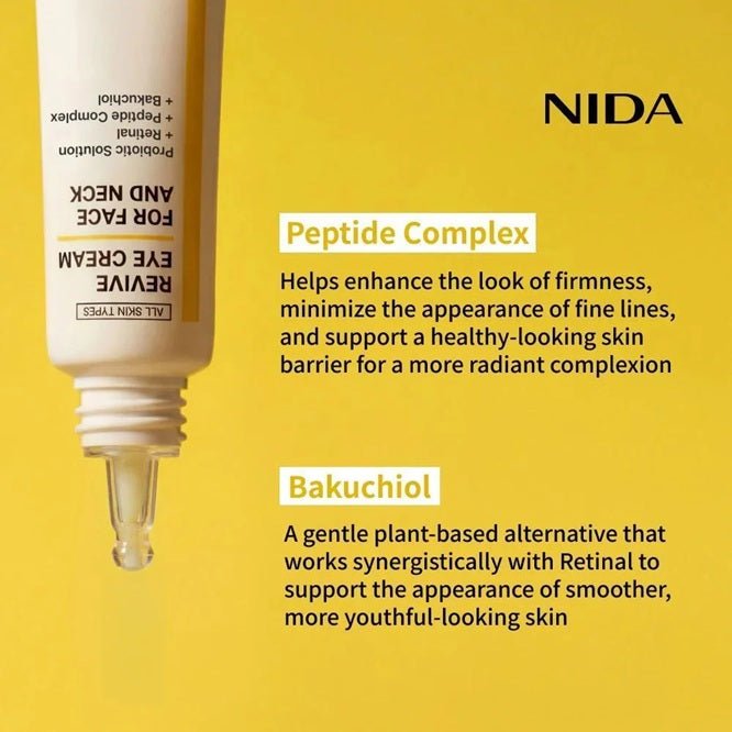 NIDA - crème contour des yeux revive pour le visage et le cou - Rosalinaboutique