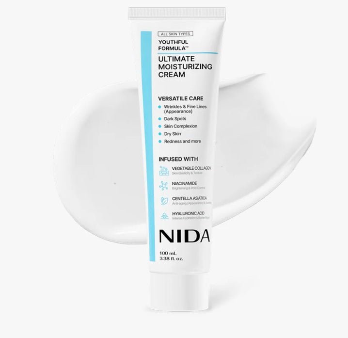 NIDA - crème hydratante multi action rajeunissante 100ml - Rosalinaboutique