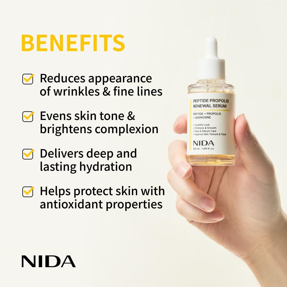 NIDA - sérum régénérant peptide propolis 50ml - Rosalinaboutique