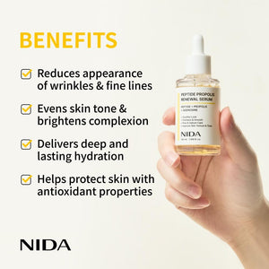 NIDA - sérum régénérant peptide propolis 50ml - Rosalinaboutique