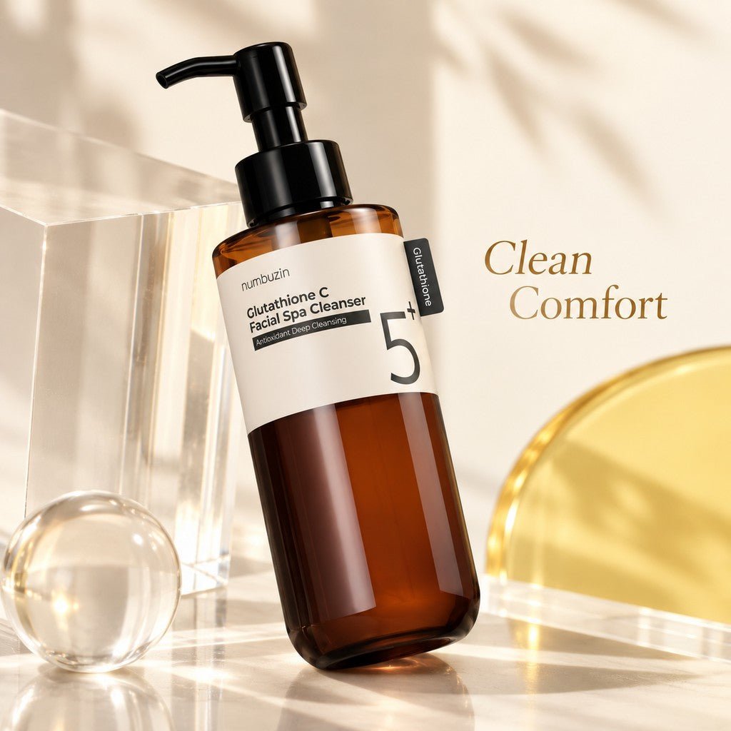 Numbuzin - No.5 nettoyant visage Spa au glutathion C 200ml - Rosalinaboutique