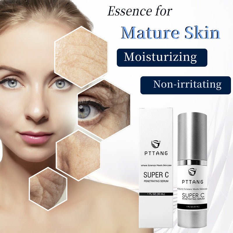 Pttang - sérum visage vitamine C anti - âge 30ml - Rosalinaboutique