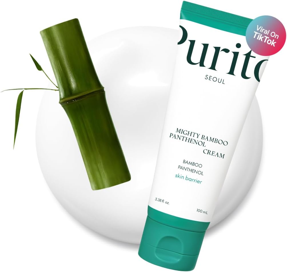 PURITO - crème puissante au panthénol de bambou 100ml - Rosalinaboutique