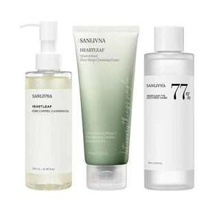 Sanlivna – ensemble coréen de 3 pièces pour soins de la peau - Rosalinaboutique