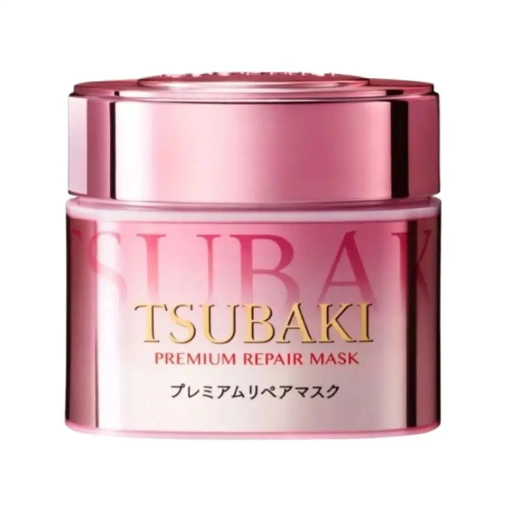 Shiseido Tsubaki - masque capillaire réparateur premium camélia rose - Rosalinaboutique