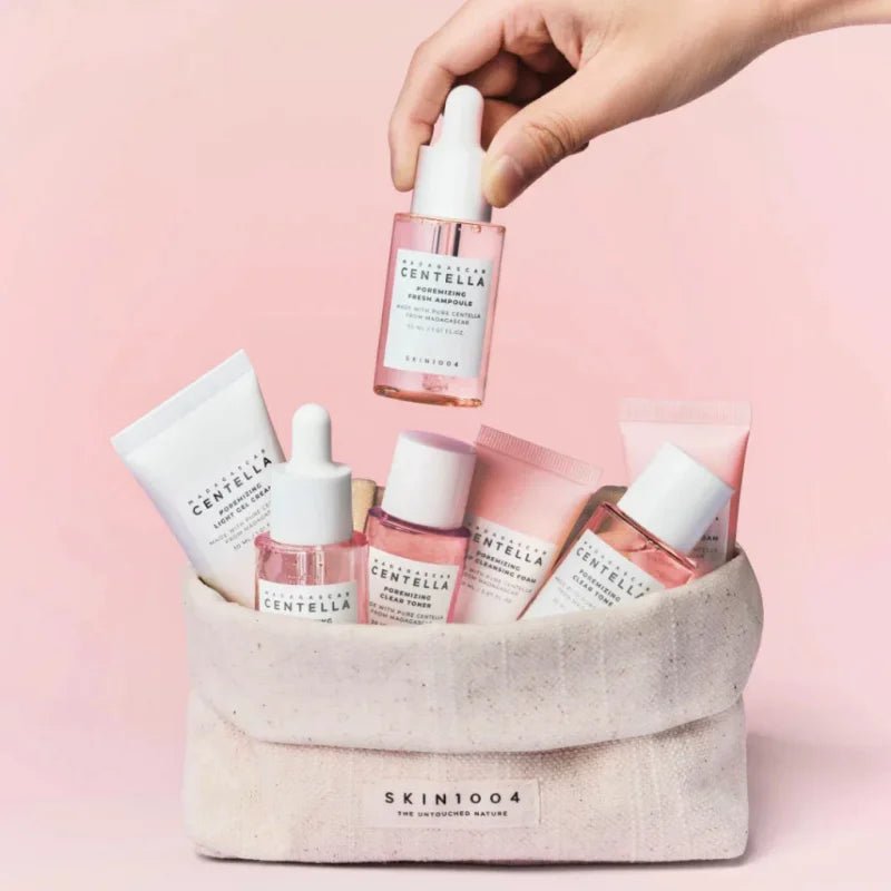 SKIN1004 - kit de voyage porifiant à la centella de madagascar - Rosalinaboutique