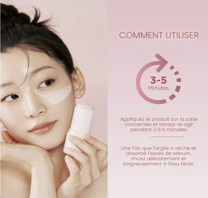 SKIN1004 - masque stick à l'argile porogène à la centella - Rosalinaboutique