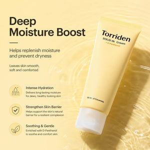 Torriden - crème SOLID-IN ceramide 70 ml - Rosalinaboutique