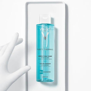 Vichy - tonique perfectionnant, sérum nettoyant rafraîchissant bleu 200ml - Rosalinaboutique