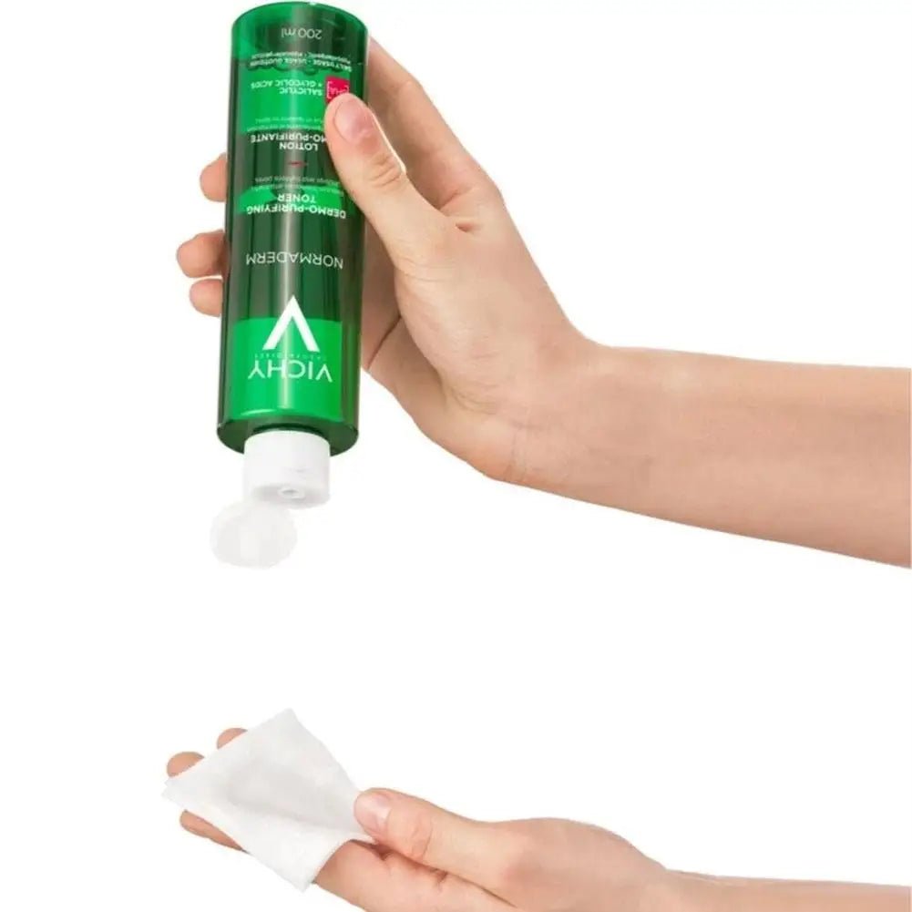Vichy - tonique perfectionnant, sérum nettoyant rafraîchissant et hydratant vert 200ml - Rosalinaboutique