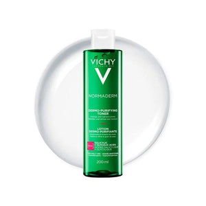 Vichy - tonique perfectionnant, sérum nettoyant rafraîchissant et hydratant vert 200ml - Rosalinaboutique
